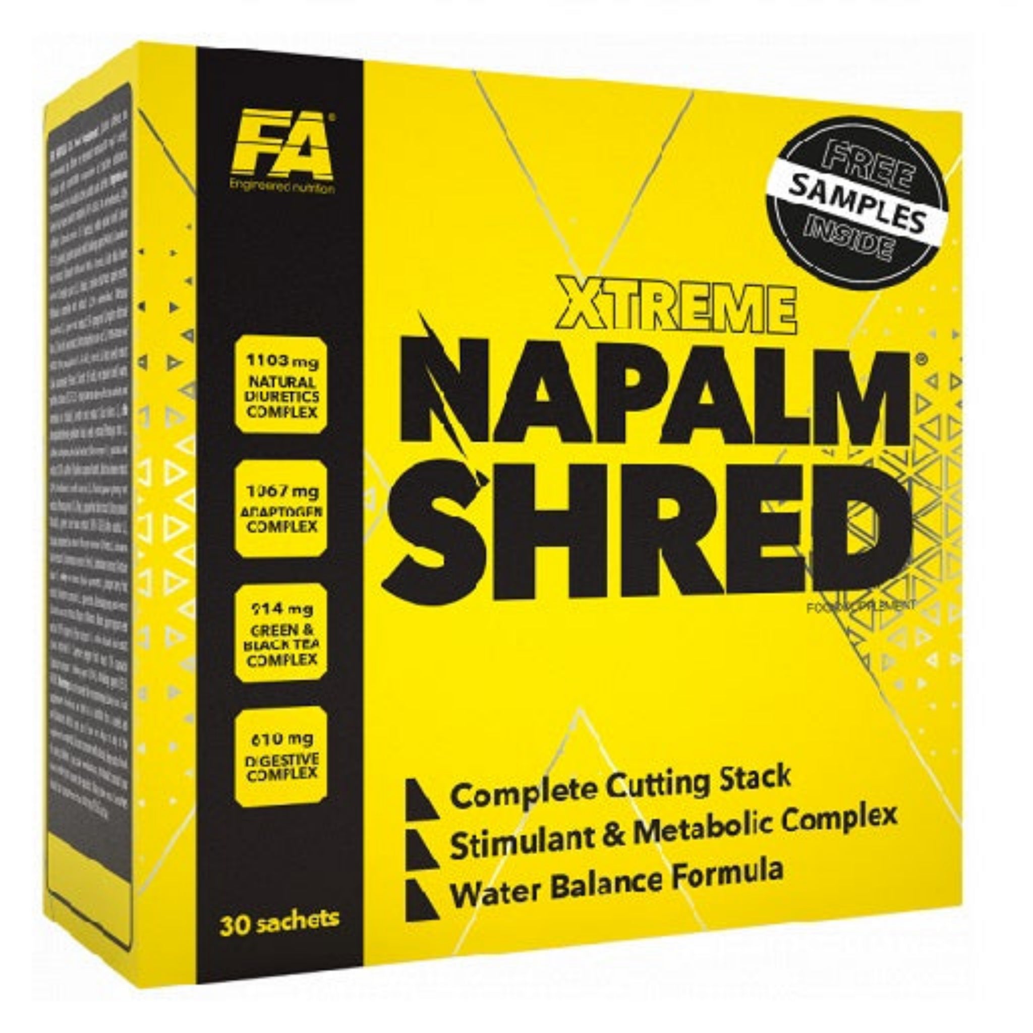 FA Nutrition NAPALM SHRED (30 Portionen)
