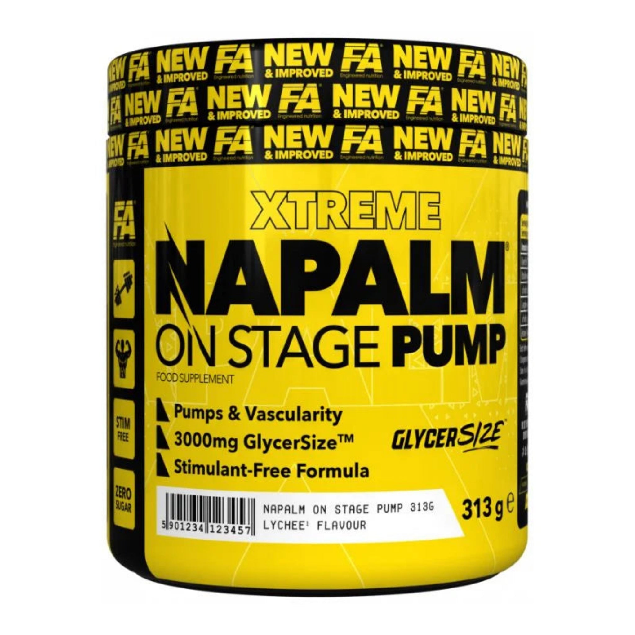 FA Nutrition NAPALM On Stage Pump (313g)