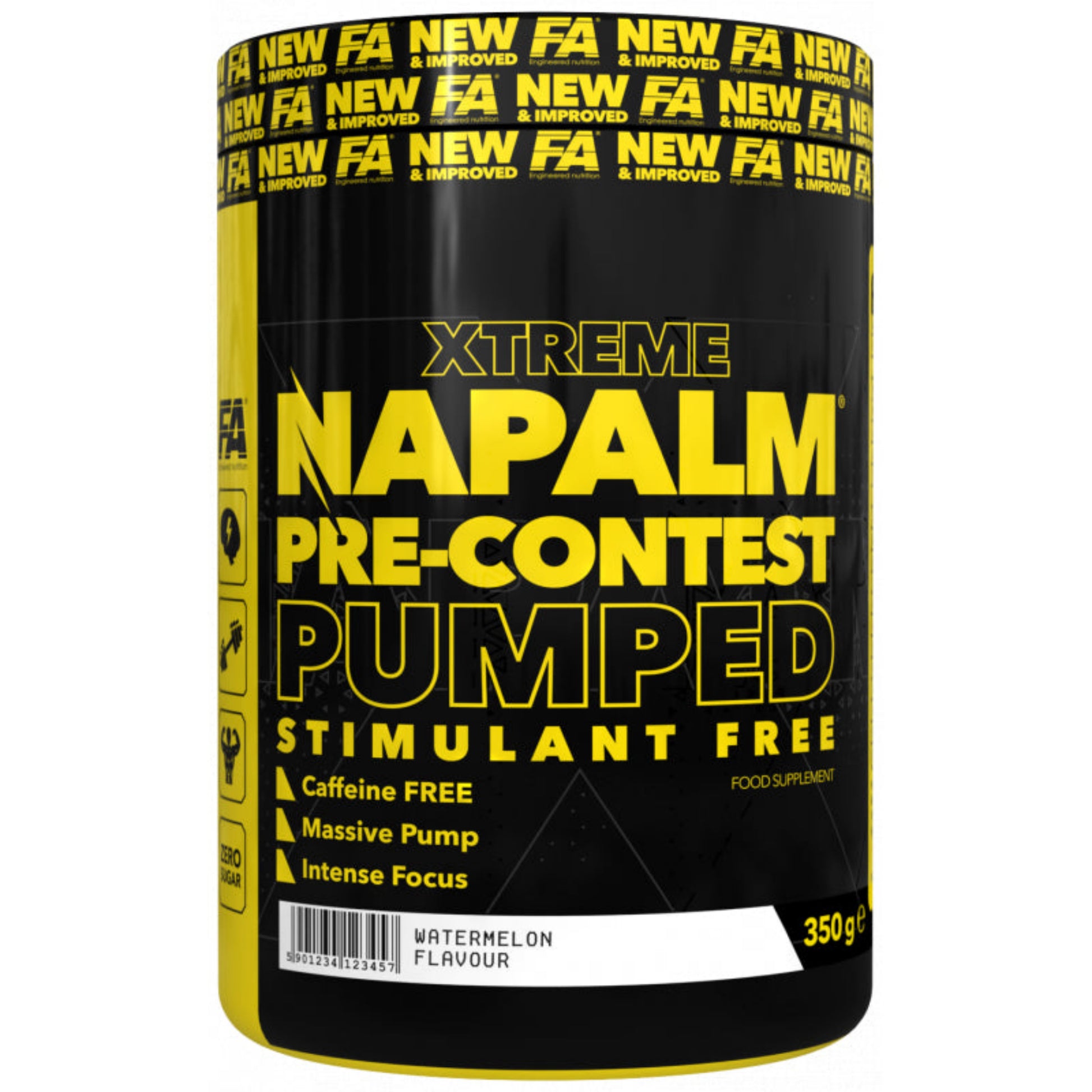 FA Nutrition NAPALM Pre-Contest Pumped  (350g)