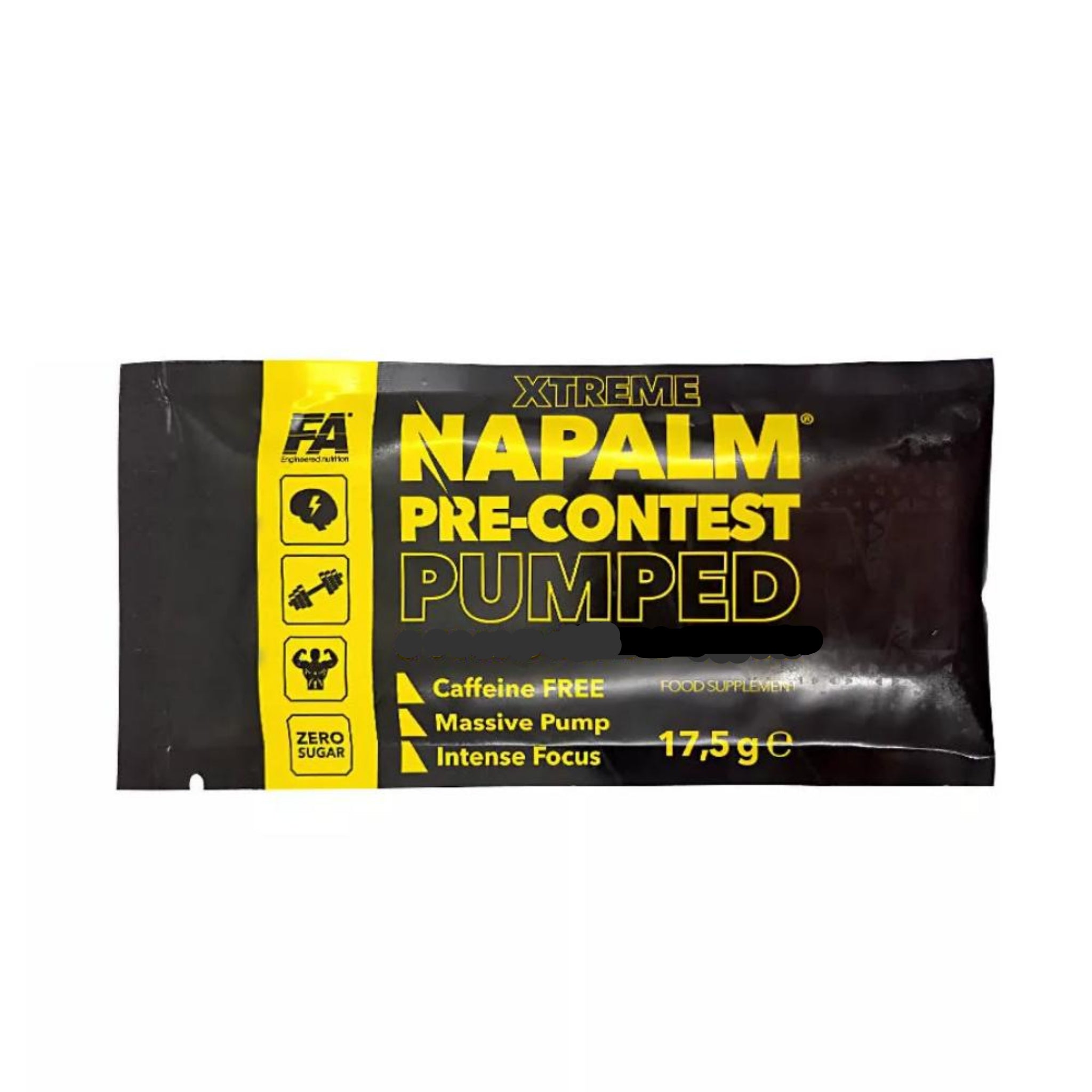 FA Nutrition Napalm Pre-Contest Pumped Mix-Packung 10x17,5g