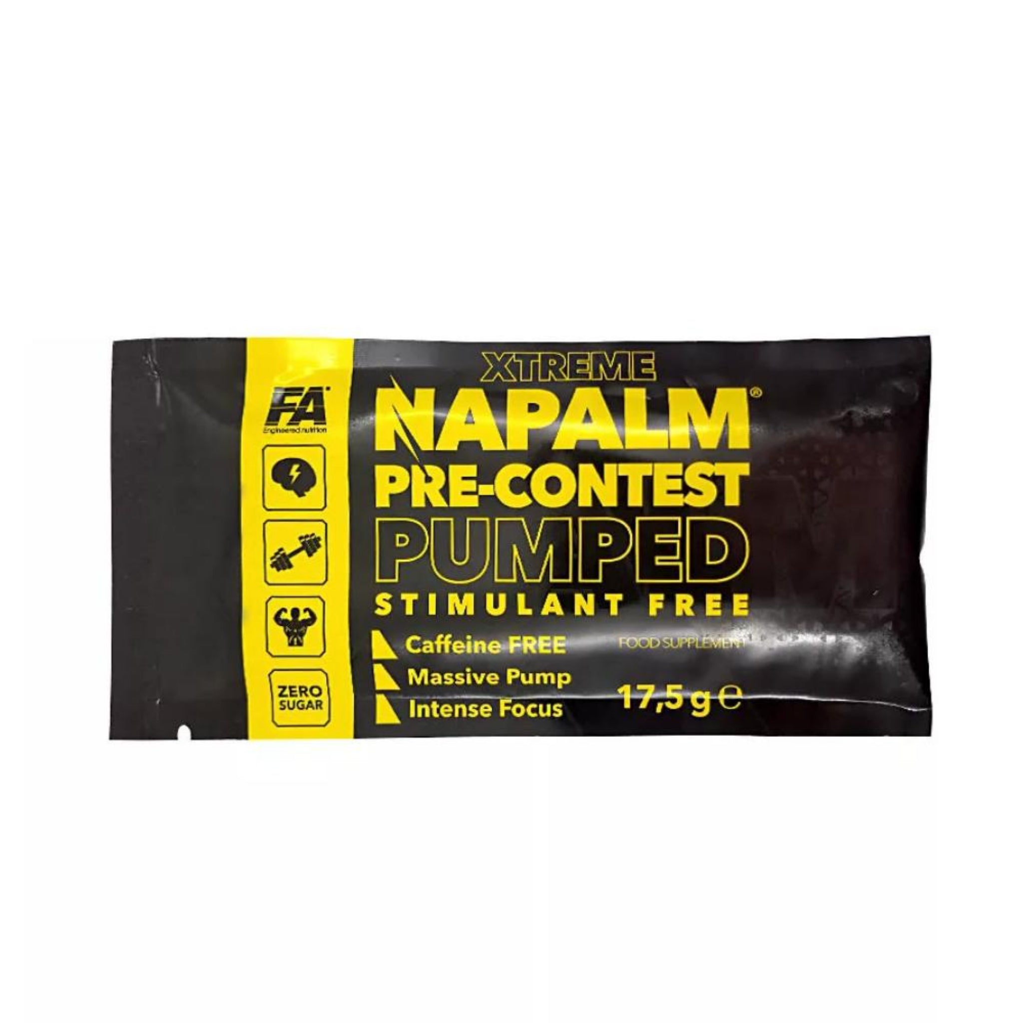 FA Nutrition Napalm Pre-Contest Pumped Stimulant Free MIX (10x17,5g)
