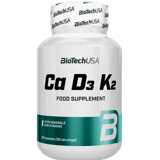 BioTechUSA Ca D3 K2 (90 Kapseln)