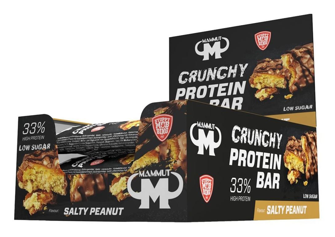 Mammut Nutrition Crunchy Protein Bar (12x45g)