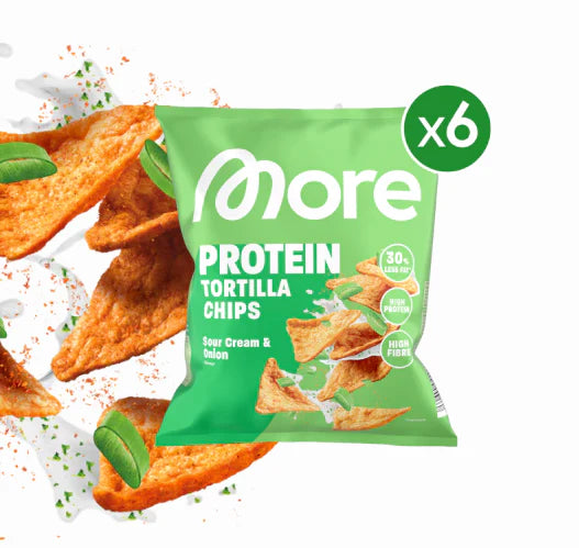 More Nutrition Protein Tortilla Chips (6x50g)