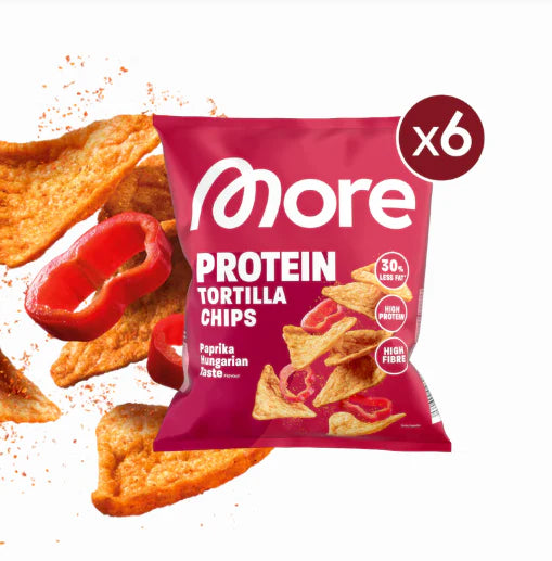 More Nutrition Protein Tortilla Chips (6x50g)