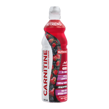 Nutrend Carnitine Activity Drink+Caffeine (8x750ml)