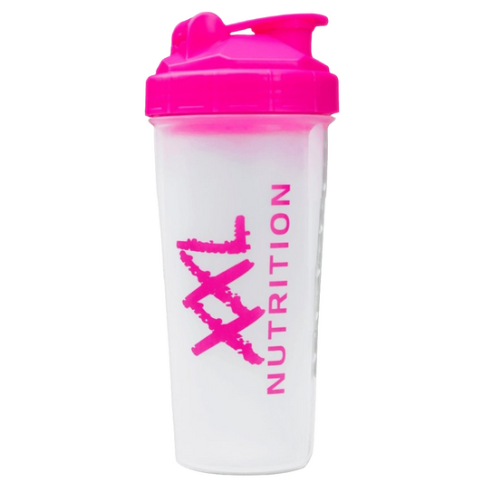 XXL Nutrition Shaker (800ml) - Pink Weiß