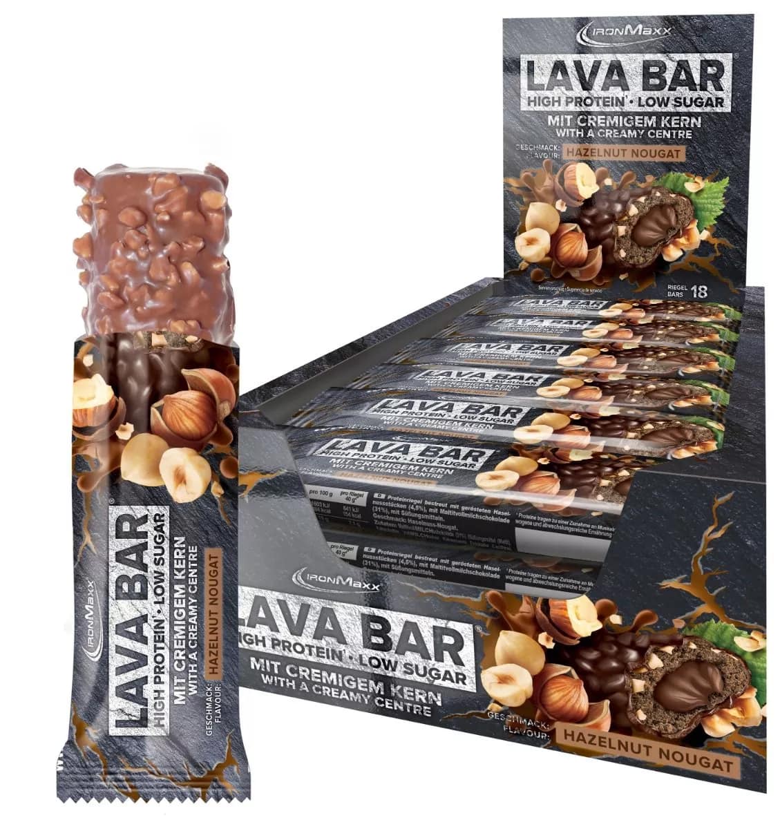 Ironmaxx Lava Bar (18x40g)