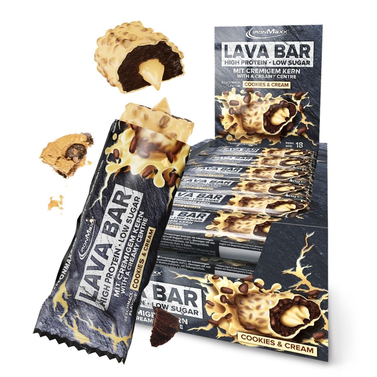Ironmaxx Lava Bar (18x40g)