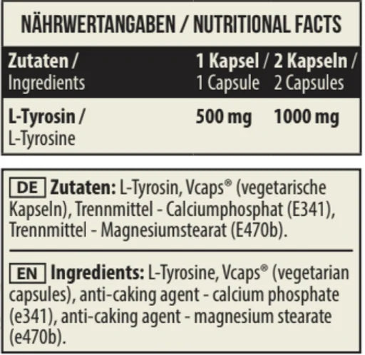 MST Tyrosin 1000 (90 Kapseln)