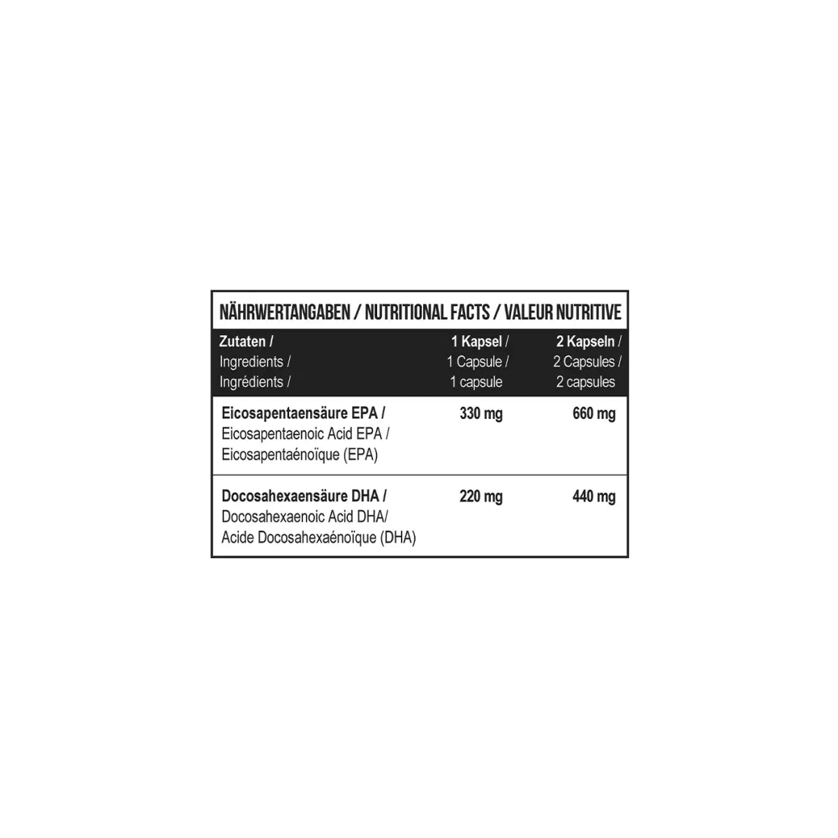 MST Omega 3 Selected (500 Kapseln)