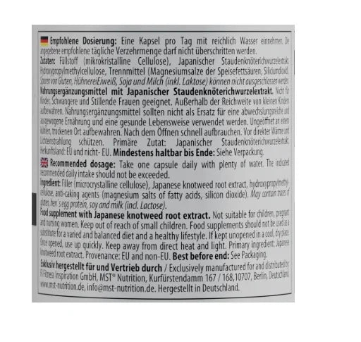 MST Resveratrol (60 Kapseln)