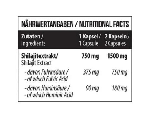 MST Shilajit (60 Kapseln)
