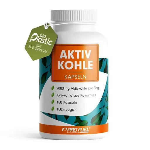 ProFuel Aktivkohle (180 Kapseln)