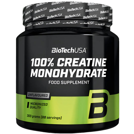 BioTechUSA 100% Creatine Monohydrate (300g) - Unflavoured