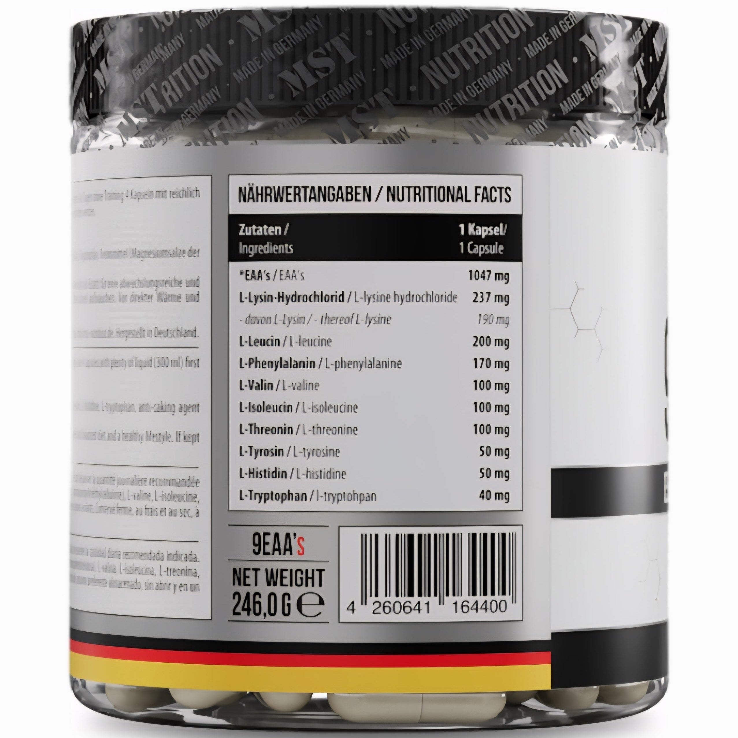 MST 9EAA's Essential Amino Acids (200 Kapseln)