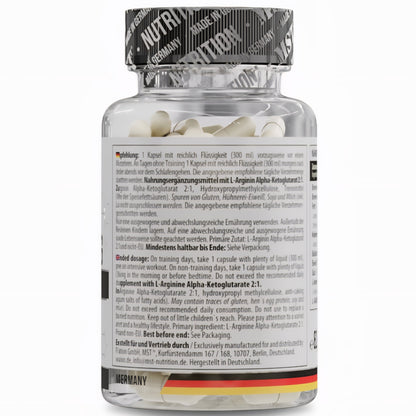 MST L-Arginine AKG Vegetarian (60 Kapseln)