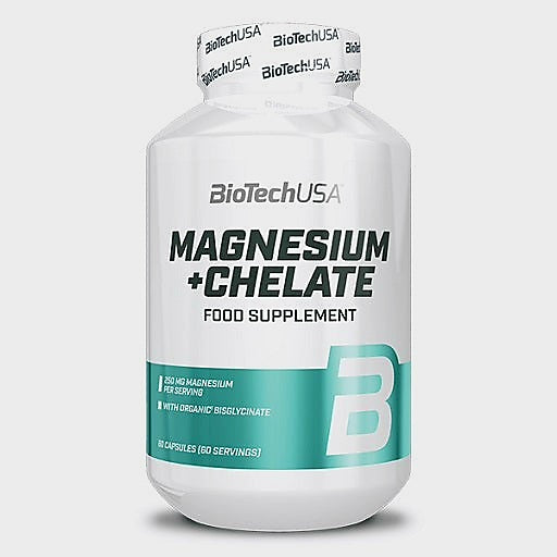 BioTechUSA Magnesium + Chelate (60 Kapseln)