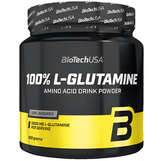 BioTechUSA 100% L-Glutamine (500g) - Unflavoured