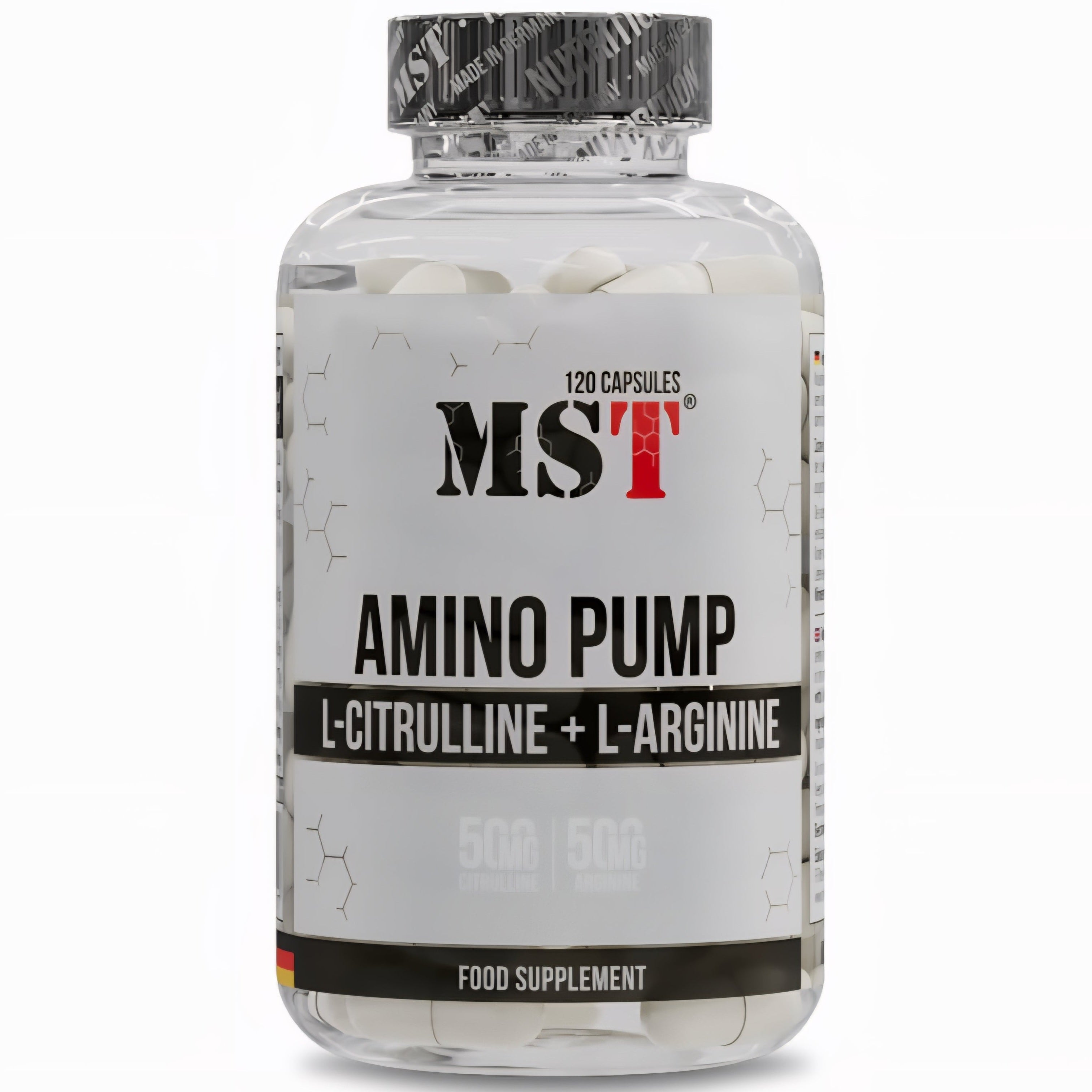 MST Amino Pump L-Citrulline + L-Arginine (120 Kapseln)