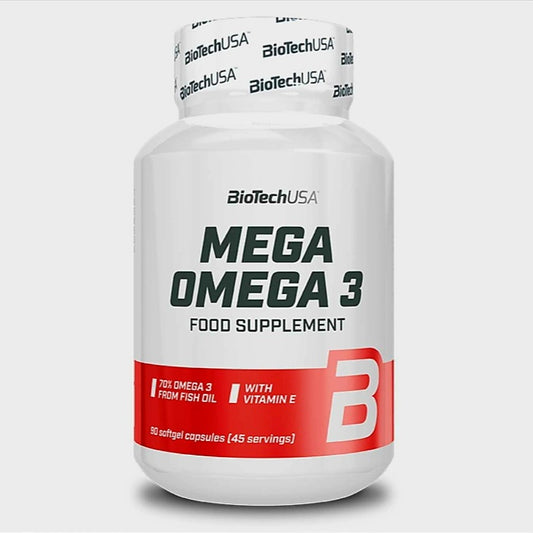 BioTechUSA Mega Omega 3 (90 Kapseln)