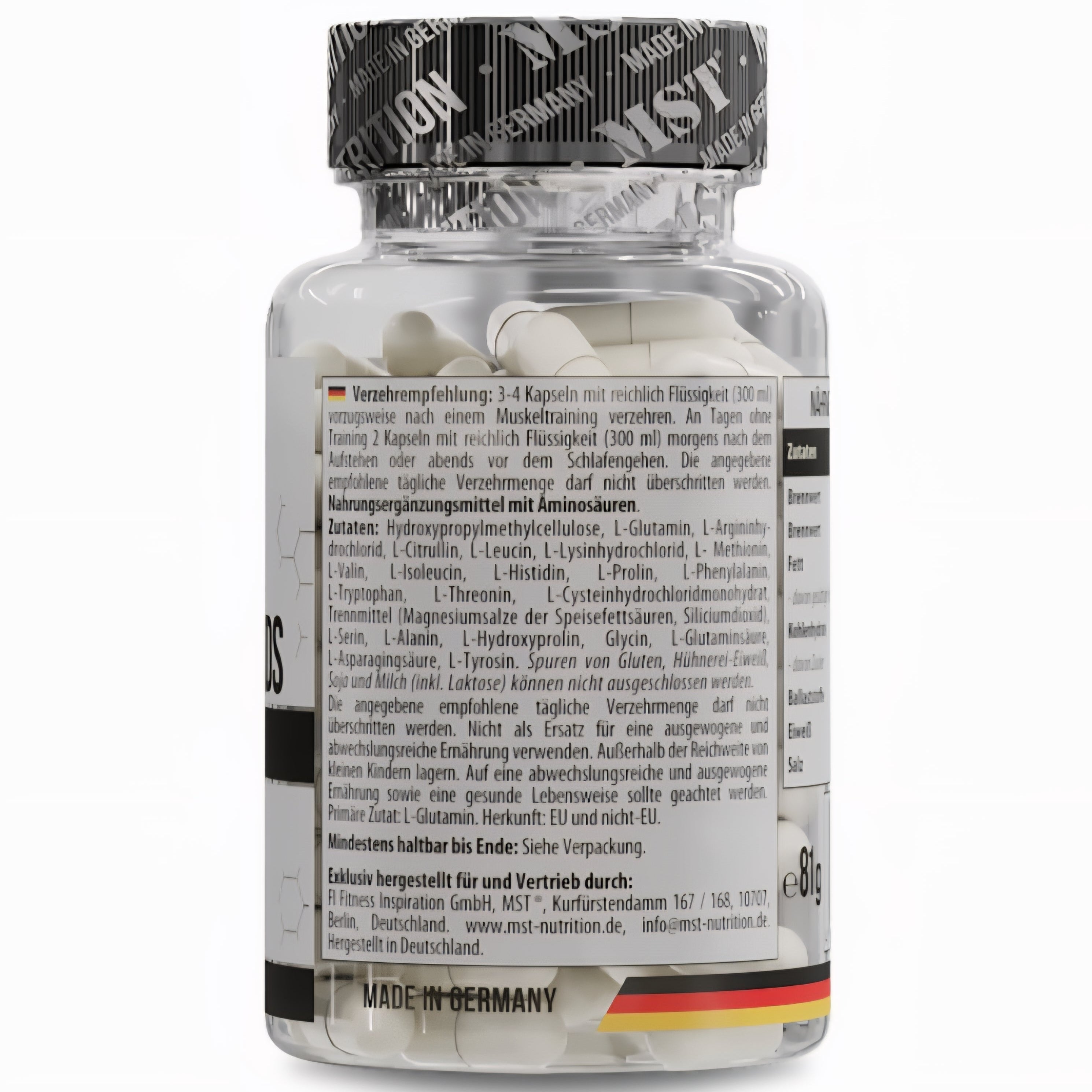 MST 21 Amino Acids Complex (60 Kapseln)