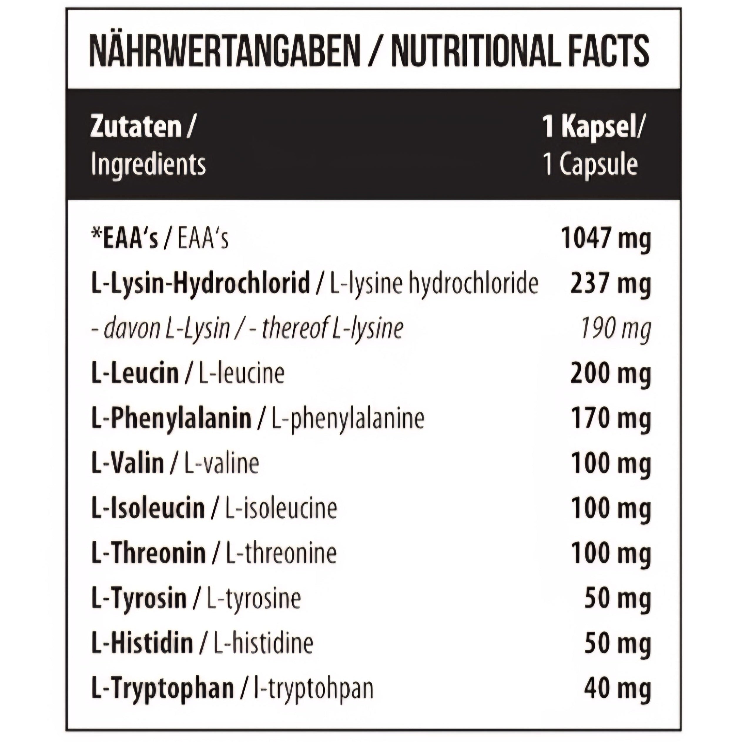 MST 9EAA's Essential Amino Acids (200 Kapseln)