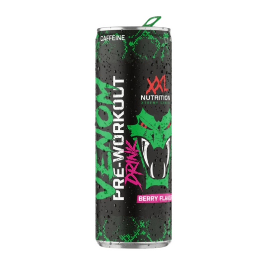 XXL Nutrition Venom Pre-Workout Drink (6x250ml) - Berry