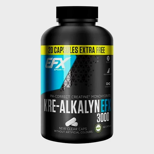 EFX Sports Kre-Alkalyn 3000 (260 Kapseln)