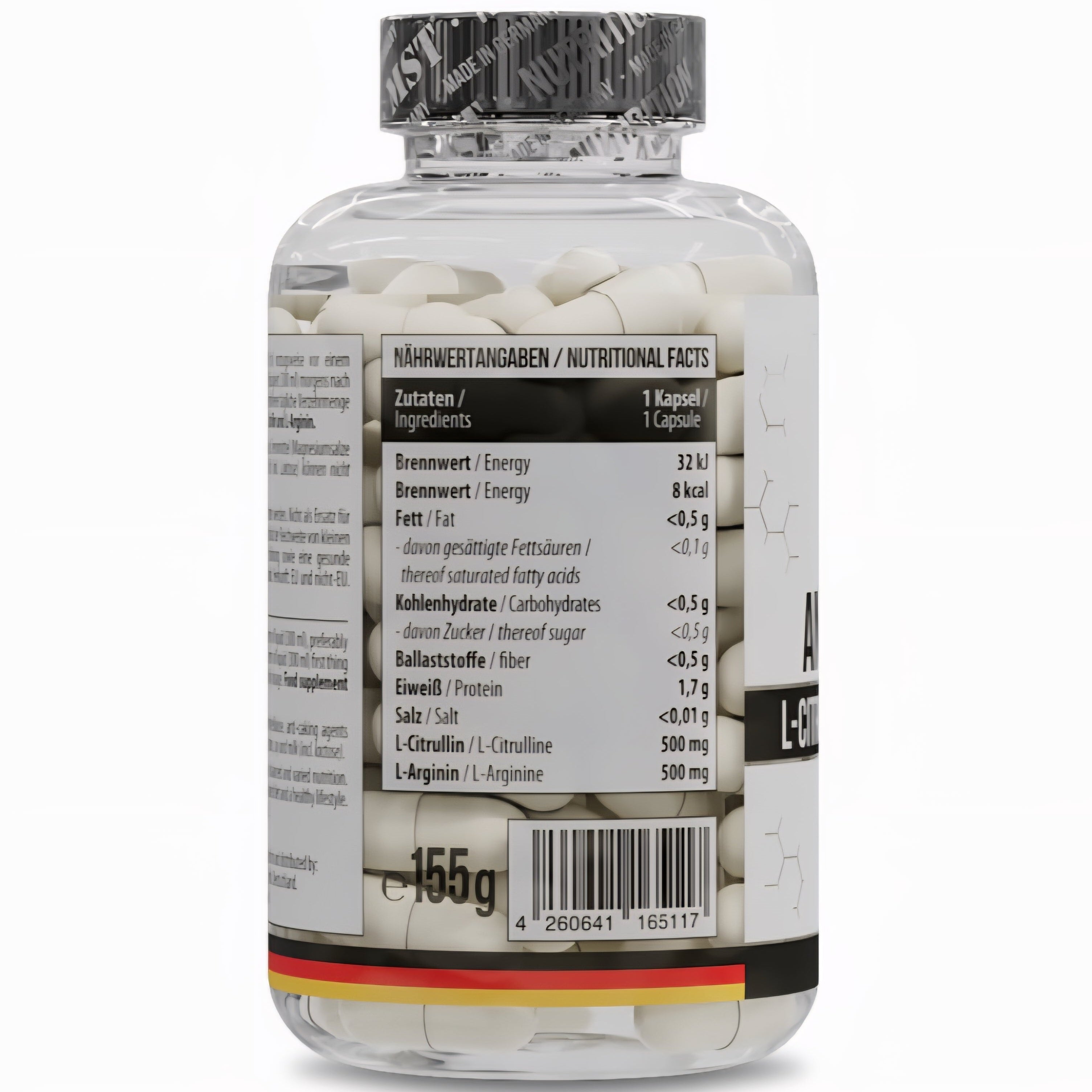MST Amino Pump L-Citrulline + L-Arginine (120 Kapseln)