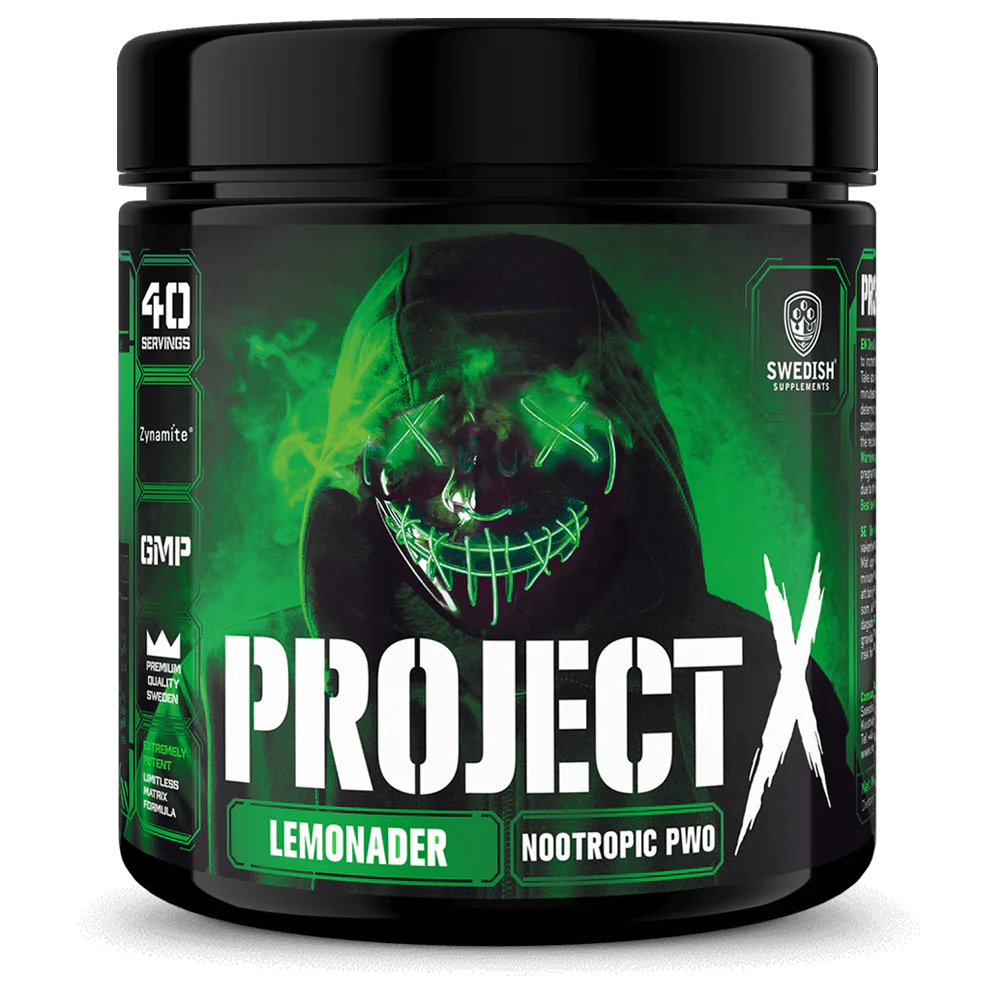 Swedish Supplements Project X (320g)