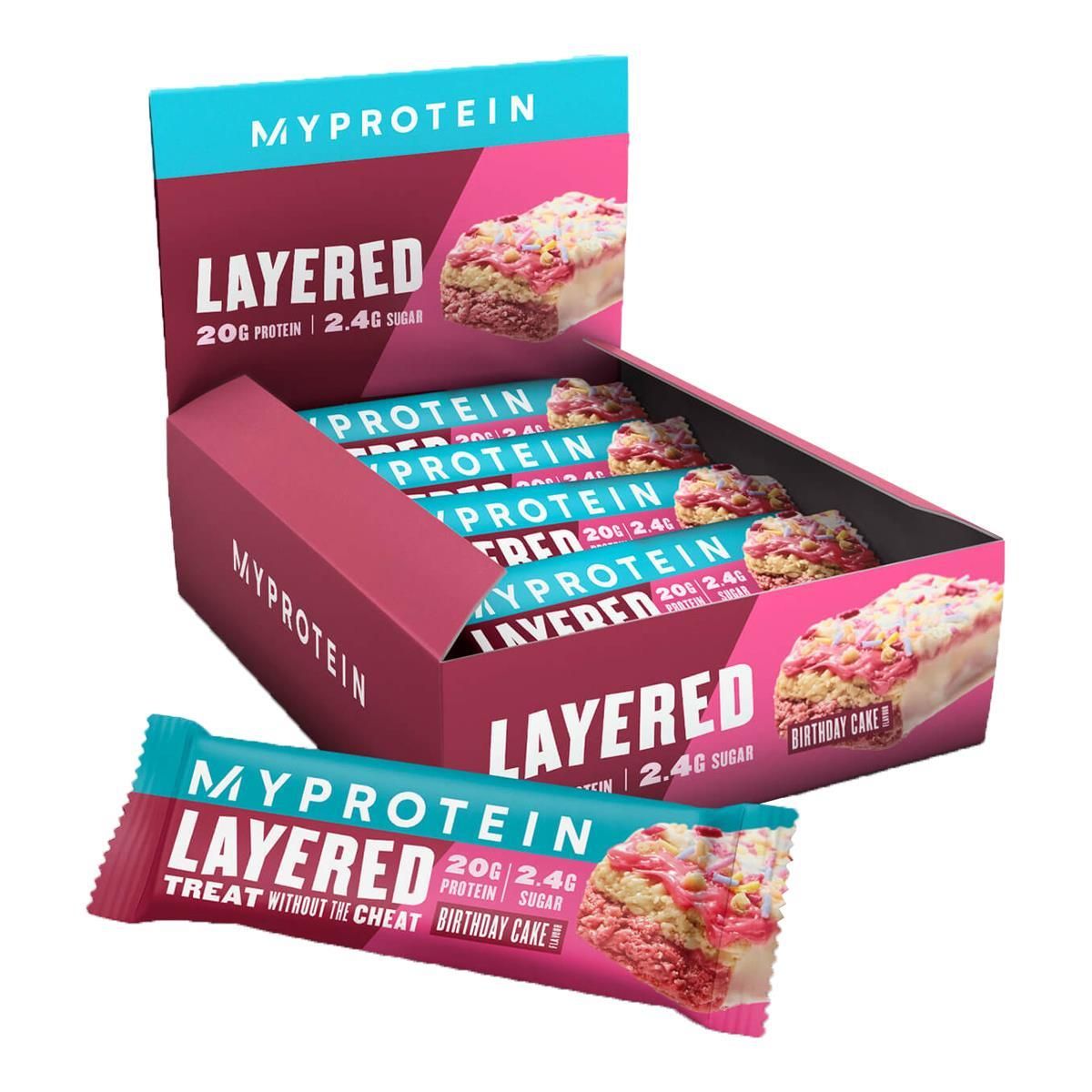 MyProtein Layered Riegel (12x60g)