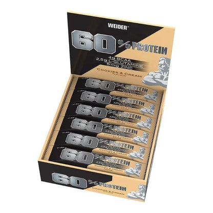 Weider 60% Protein Bar (24x45g)